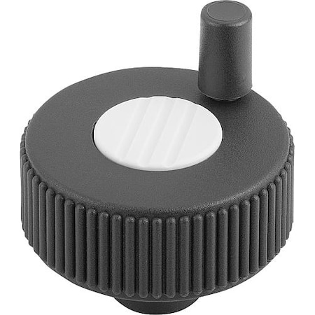 Kipp Knurled Wheels, Style H, without cross hole, metric K0262.23085